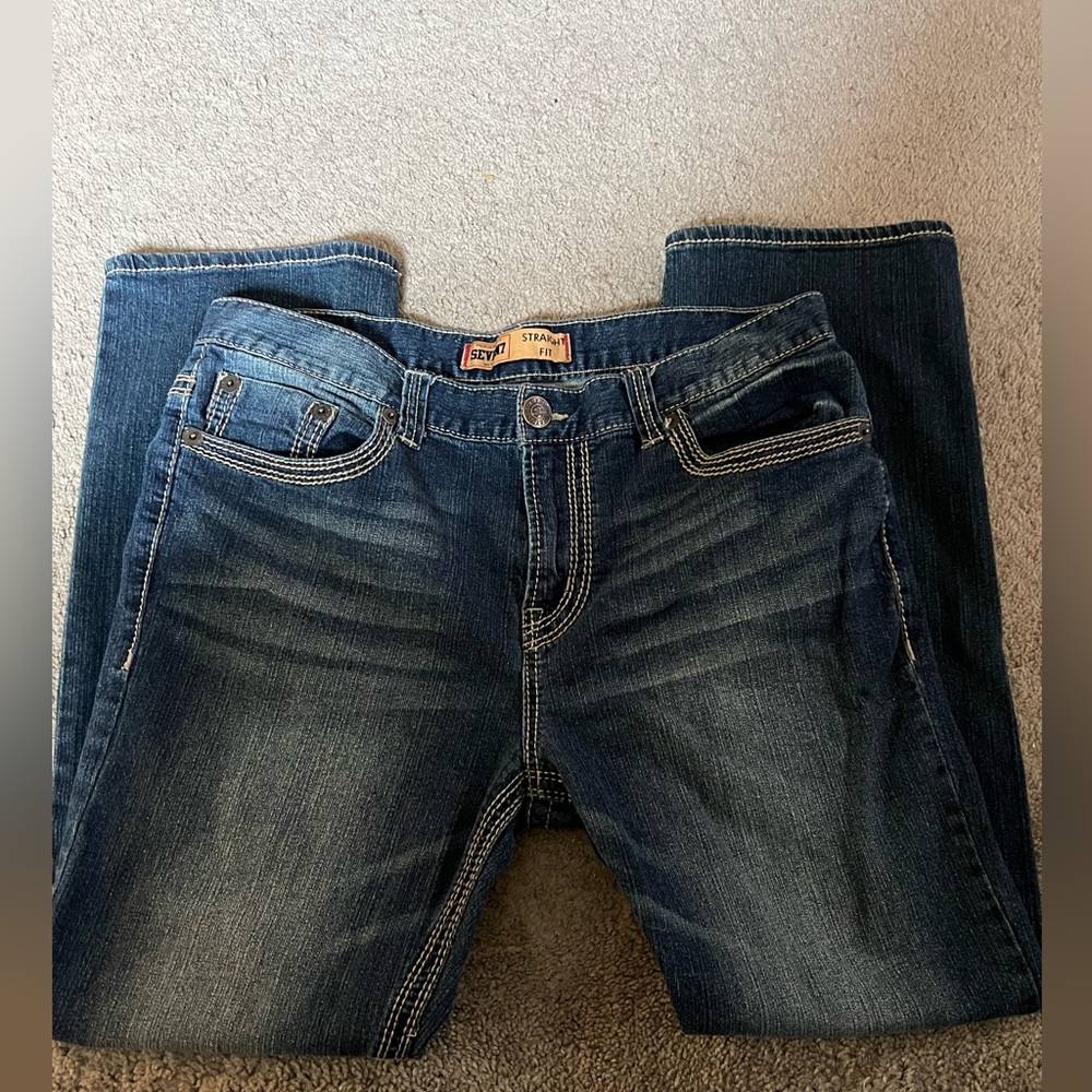 Seven7 Mens Jeans, size 36x30, straight leg